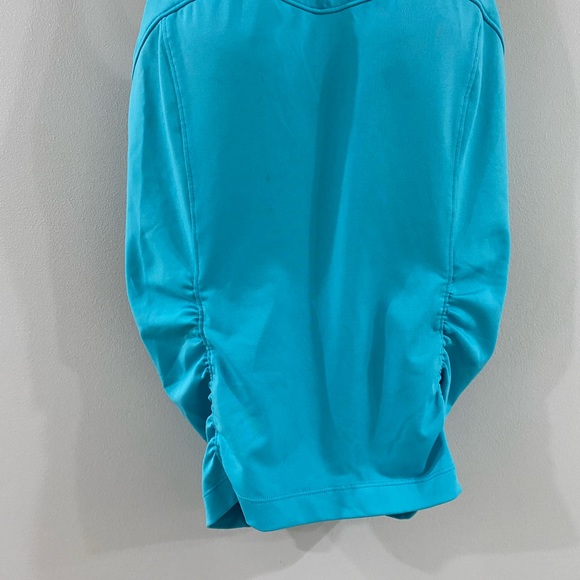 Athleta Ruched Tankini Bathing Suit Top Size 36B - Picture 3 of 7